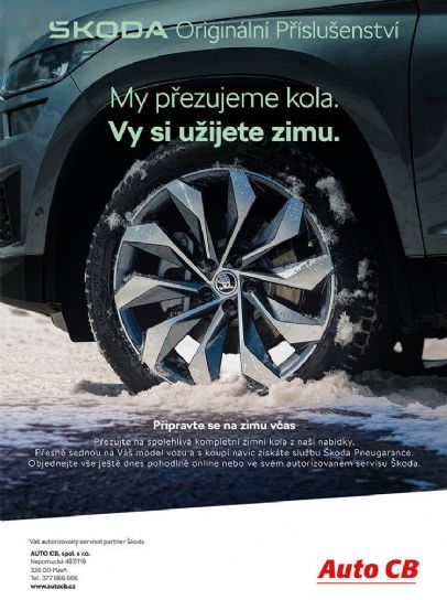 My přezujeme kola. Vy si užijete zimu