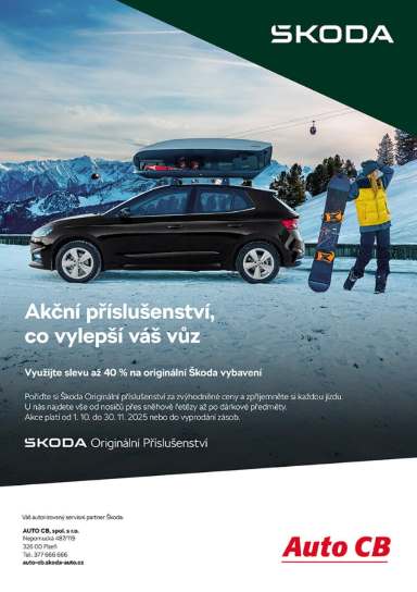 Akční příslušenství, co vylepší váš vůz